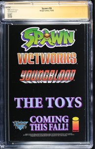 Spawn (1995) # 36 (CGC 9.8 SS) Signed Greg Capullo * Image Comics * Census = 8