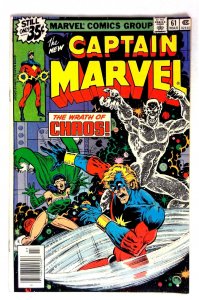 Captain Marvel #61 (1979) VF The Goddess