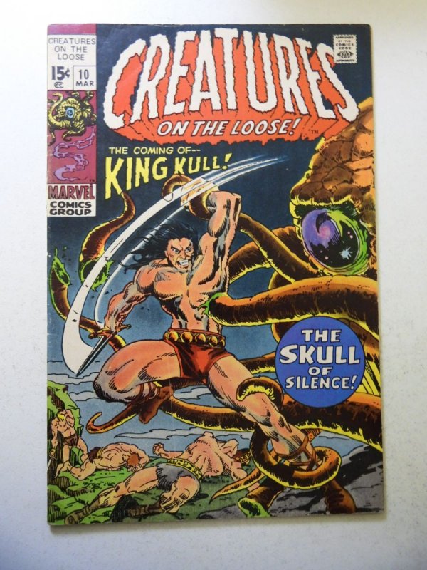 Creatures on the Loose #10 (1971) VG/FN Condition