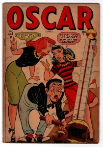 Oscar Comics #8  G 2.0  1948 Timely