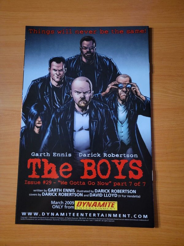 The Boys #28 ~ NEAR MINT NM ~ 2009 Dynamite Comics