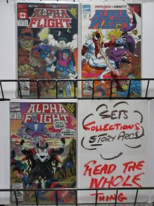 ALPHA FLIGHT (1983-1994) 110-112 Infinity War Crossover