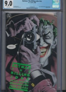 BATMAN : THE KILLING JOKE #NN CGC 9.0 WHITE 1988 DC / 