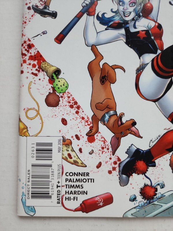 HARLEY QUINN VOL 2 ISSUE #26 KEY 1ST APPEARANCE OF RED TOOL ~ JOHN TIMMS VARIANT