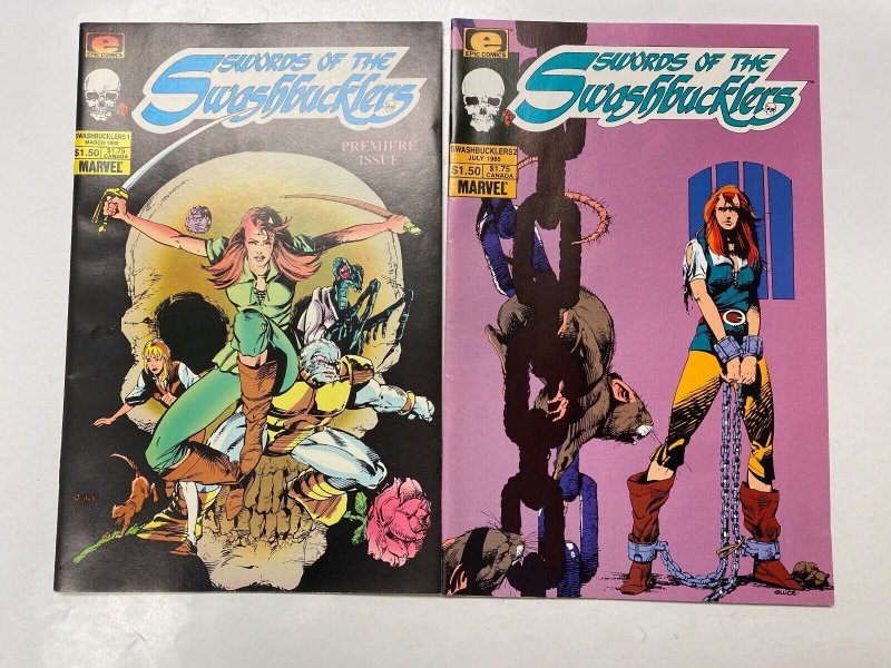 5 Swords of the Swashbucklers EPIC comic book #1 2 3 4 5 31 KM10