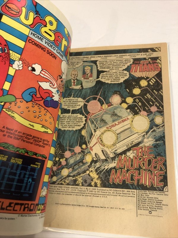 New Teen Titans Annual (1983) # 2 (VF/NM) 1st Vigilante