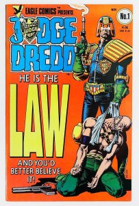Judge Dredd (1983 series)  #1, VF+ (Actual scan)