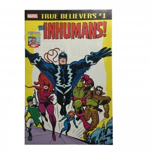 The Inhumans True Believers #1 Amazing Adventures Reprint Jack Kirby Tribute NM