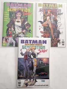 Batman White Knight Presents Generation Joker 1-3 Lot DC 2023