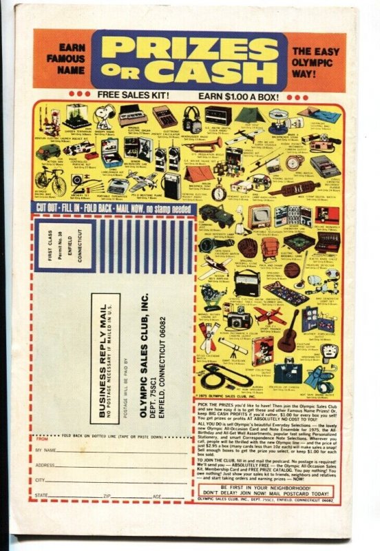 Tiger-Man #1 First issue-1975-comic book-ATLAS FN/VF