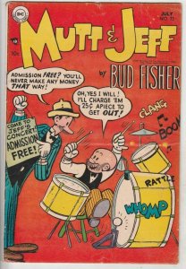 Mutt & Jeff #72 (Jul-54) FN Mid-Grade Mutt, Jeff