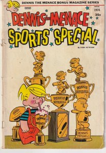 Dennis The Menace Bonus Magazine # 136 Dennis The Menace's Look at Sports