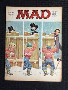 1964 MAD Magazine #85 G/VG 3.0 Alfred E Neuman vs Abraham Lincoln