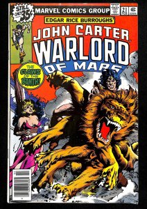 John Carter Warlord of Mars #21 (1979)