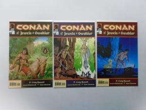 Conan and the Jewels of Gwahlur Set:#1-3, 8.0/VF (2005)