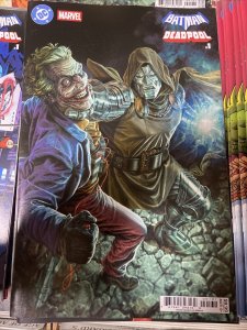 DC Marvel BATMAN DEADPOOL #1 Cvr C DC Comics 2025 1C (CA) Bermejo