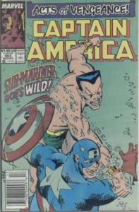 Captain America (1968 series) #365, Fine- (Stock photo)