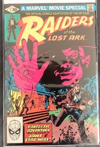 Raiders of the Lost Ark #1 Direct Edition (1981, Marvel) VF+