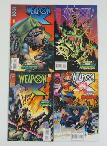 Weapon X #1-4 VF complete series AGE OF APOCALYPSE wolverine LARRY HAMA x-men 