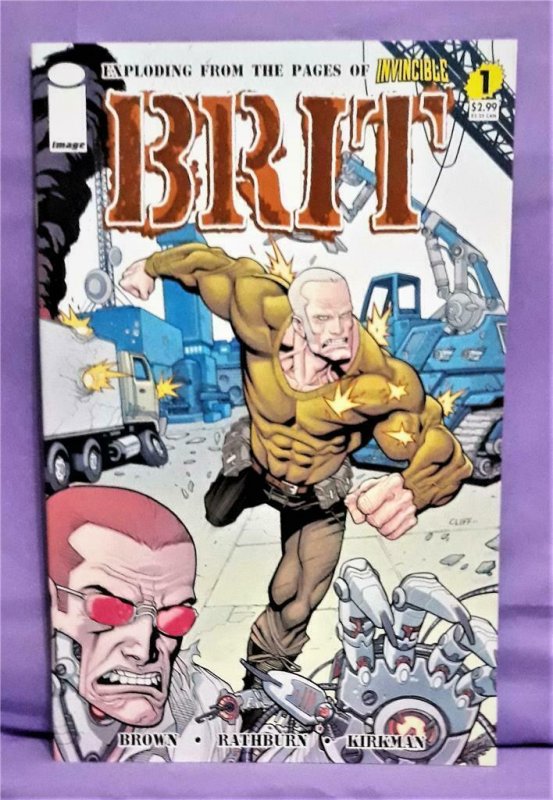 BRIT #1 - 4 From the Pages of INVINCIBLE (Image 2007)