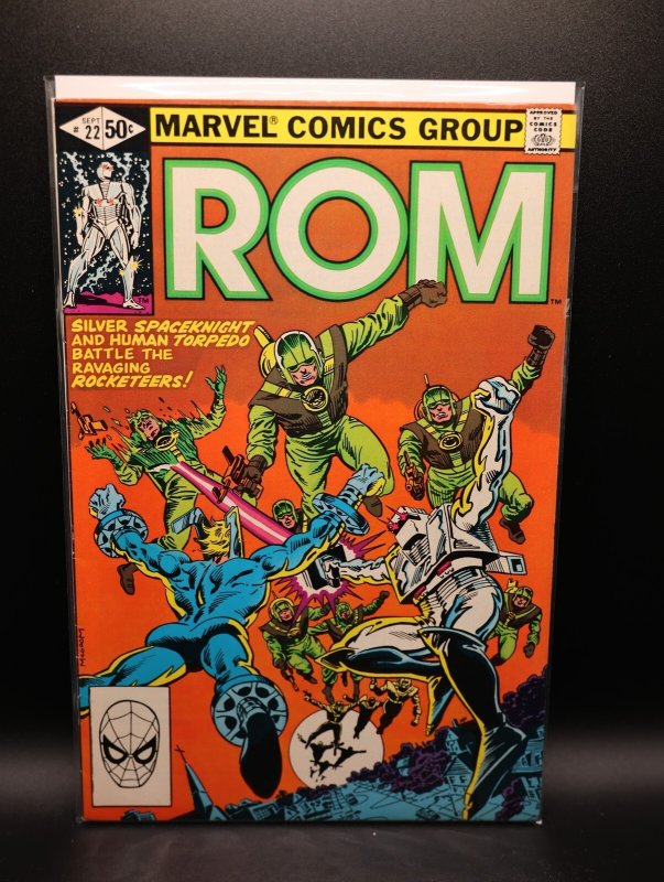 ROM, Vol. 1 (Marvel), 22A, Marvel Comics, 1981
