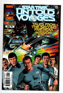 Star Trek Untold Voyages 1-5 Complete Set - TMP - Marvel - 1998 - NM