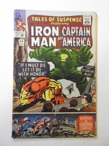 Tales of Suspense #69 (1965) GD Condition centerfold detached
