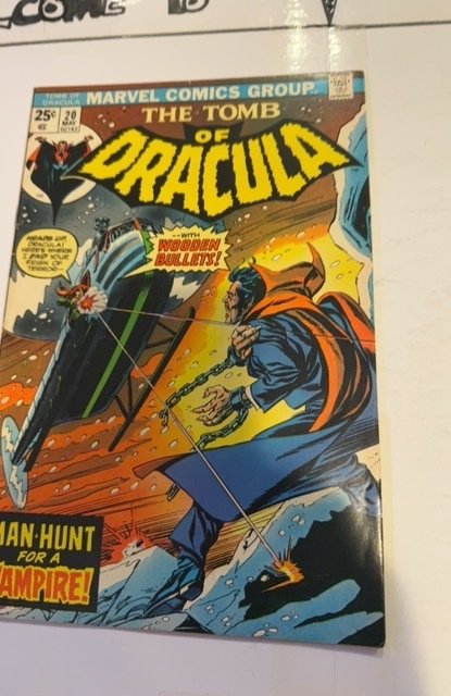 Tomb of Dracula #20 (1974)1st Dr Sun Gil Kane