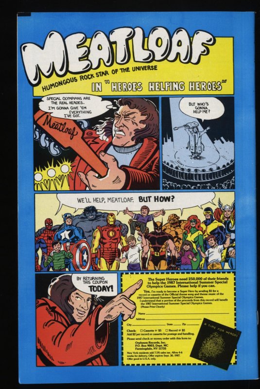 Web of Spider-Man #32 VF- 7.5 Kraven's Last Hunt pt. 4