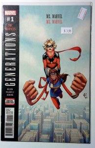 Generations: Ms. Marvel & Ms. Marvel #1 2017 Marvel Comics 1st Print Comic Book