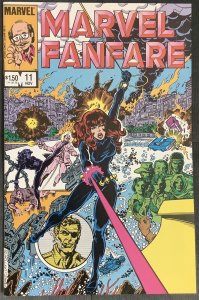 Marvel Fanfare #11 (1983, Marvel) 1st Iron Maiden. NM-