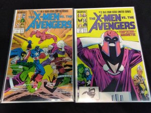 The X-Men vs The Avengers #1-4 FULL SET 1 2 3 4 1987 Limited Series