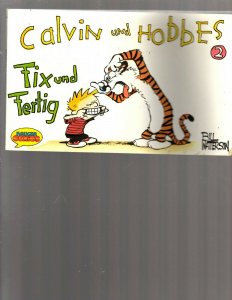 Calvin & Hobbes # 2 Fixund Fertig Bill Watterson Comic Book Kruger Comics SB5