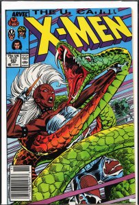 The Uncanny X-Men #223 Newsstand Edition (1987) X-Men