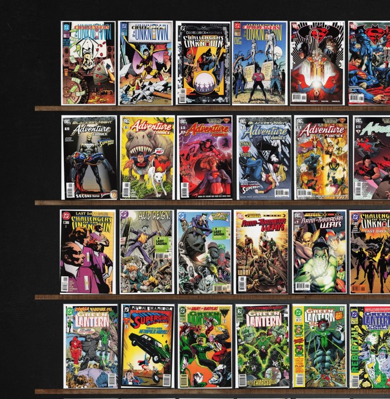 Huge Lot 150+ Comics with Adventure Comics, Superman / Batman & More!