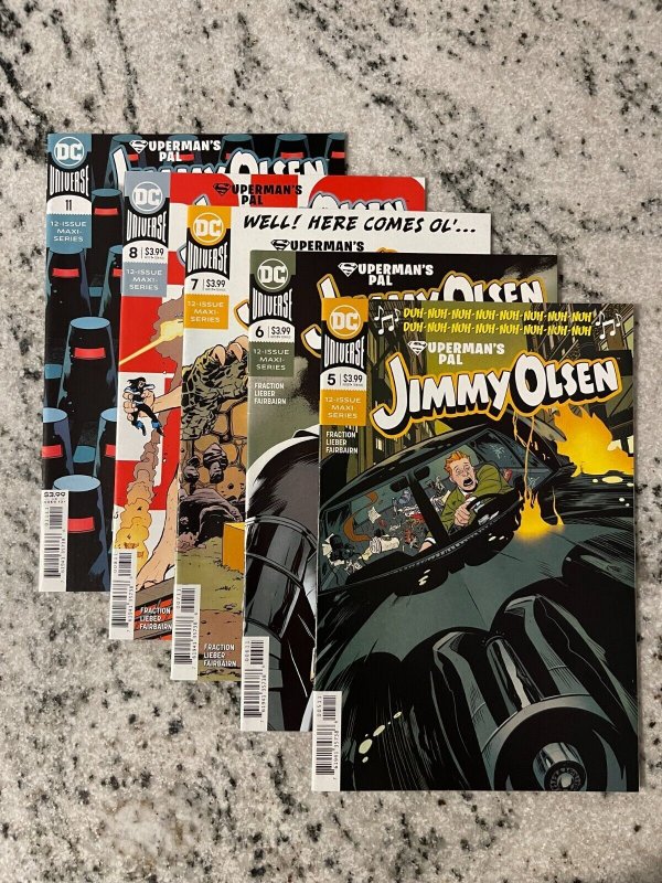 5 Superman's Pal Jimmy Olsen DC Comic Books # 5 6 7 8 11 Batman Flash 88 J857