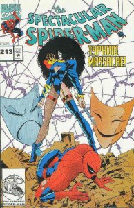 Spectacular Spider-Man, The #213A VG ; Marvel | low grade comic Typhoid Mary