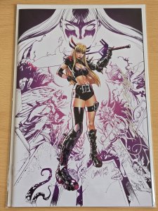MAGIK #1 2ND PRINT MARVEL 1:25 J SCOTT CAMPBELL VIRGIN VARIANT SIGNED W/COA NM