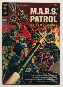 MARS Patrol Total War (1966) #3 FN/VF First issue of the series
