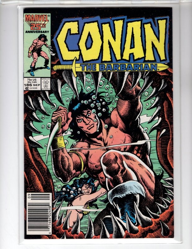 Conan the Barbarian #186 (1986)  - [NSC•ECA5]