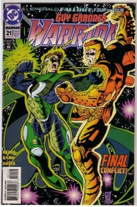 Guy Gardner Reborn/Warrior 1-44 (minus 4) Reborn Mosaic Green Lantern, lot of 63