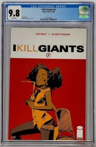 I Kill Giants #3 Image 2008 CGC 9.8 NM/MT White Pages 1st Print Top Census Grade