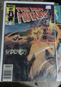 NEW MUTANTS  # 20 1984 marvel   DEMON BEAR warlock magik  newstand variant