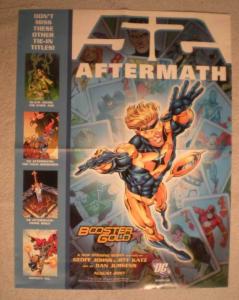 52 AFTERMATH BOOSTER GOLD Promo Poster, 2007, Unused, more in our store