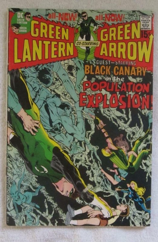 Green Lantern #81 (Dec 1970, DC) Neal Adams art VG/F 5.0 