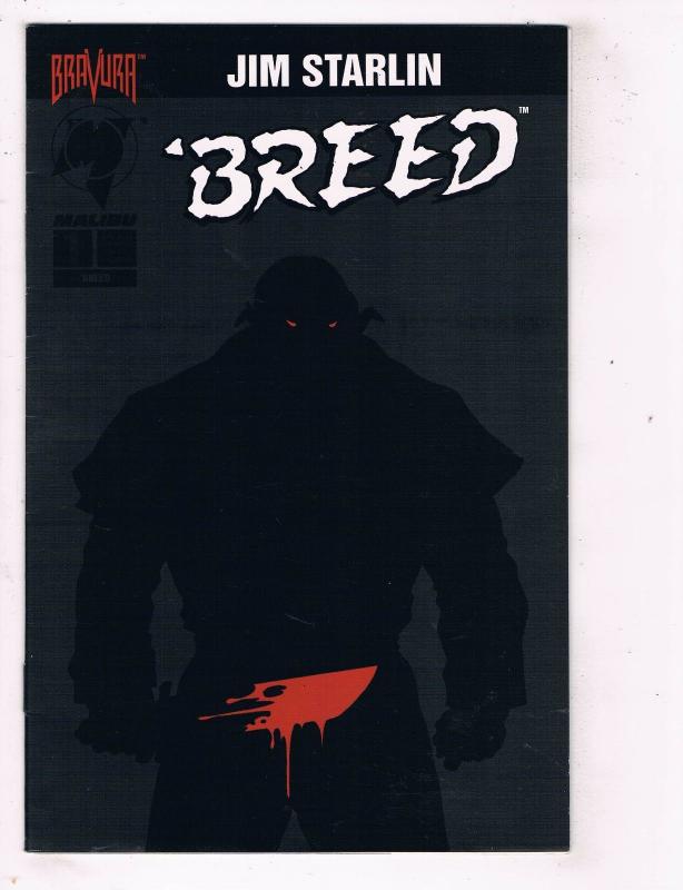 Breed #1 VF Malibu Comics Modern Age Comic Book Jim Starlin 1994 DE48