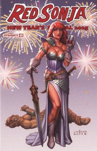 Red Sonja New Year's Special 2025 #1 NM Joseph Michael Linsner Cover Dynamite