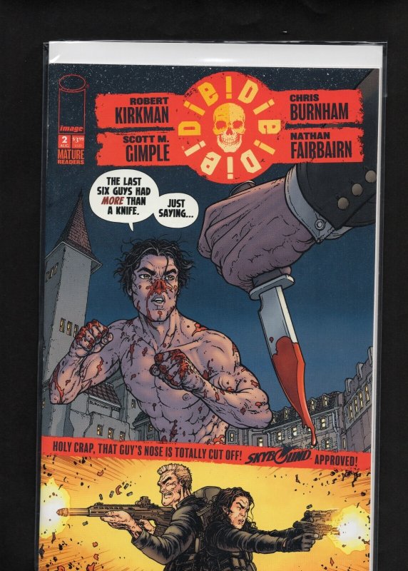 Die!Die!Die! #1–14 Complete Set (2018–2021, Image Comics) Kirkman, Gimple