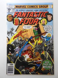 Fantastic Four #185 (1977) Here There Be Witches! VF-NM Condition!