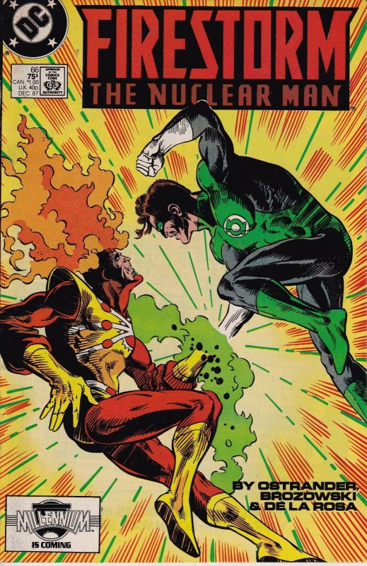 DC Comic! Firestorm: The Nuclear Man! Issue 66!